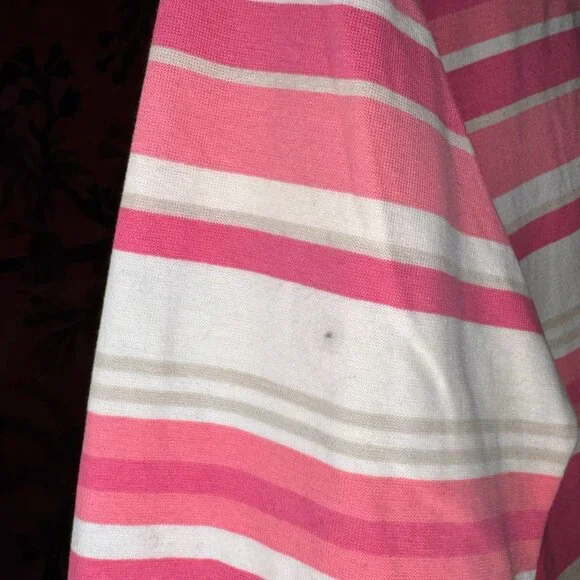 Pink Striped Longsleeve Tee - Picture 3 of 4